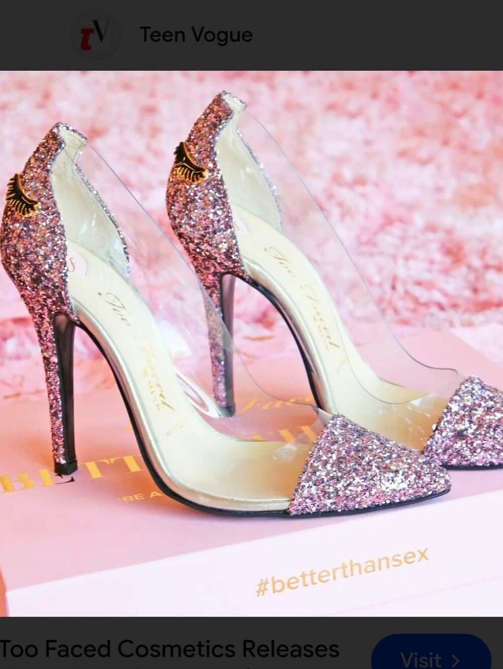 Too Faced Better Than Sex Stilettos!!!